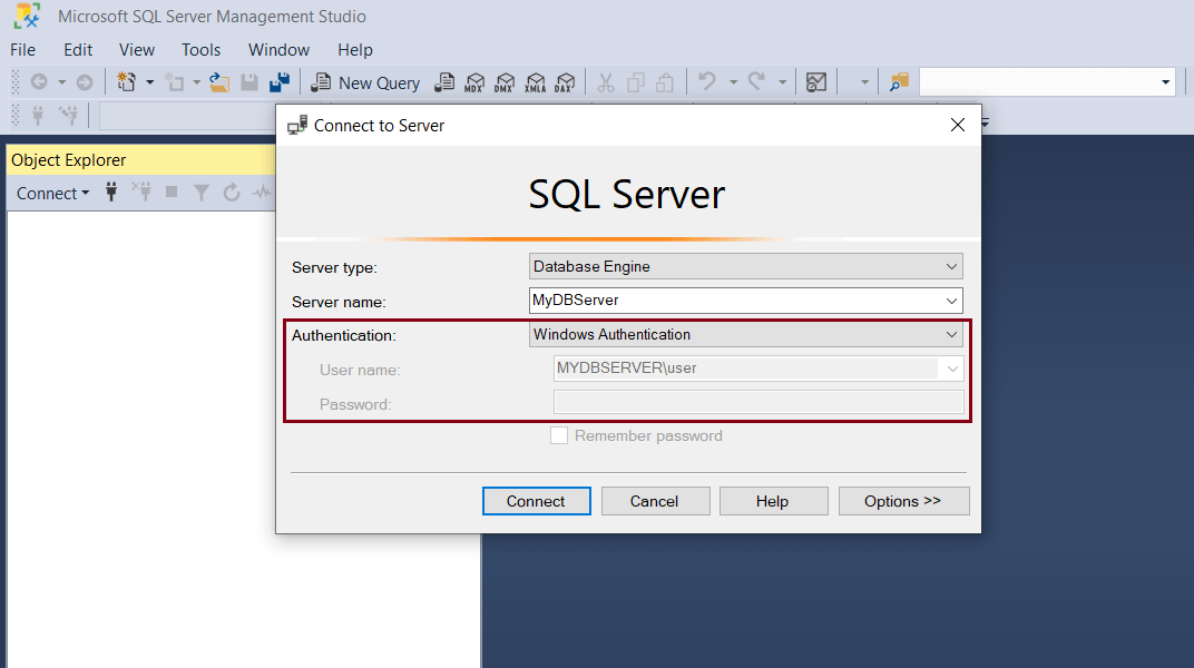 Windows Authentication Sql Server